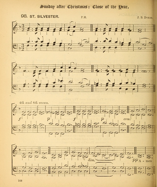 The Hymnal Companion to the Book of Common Prayer with accompanying tunes (3rd ed., rev. and enl.) page 108