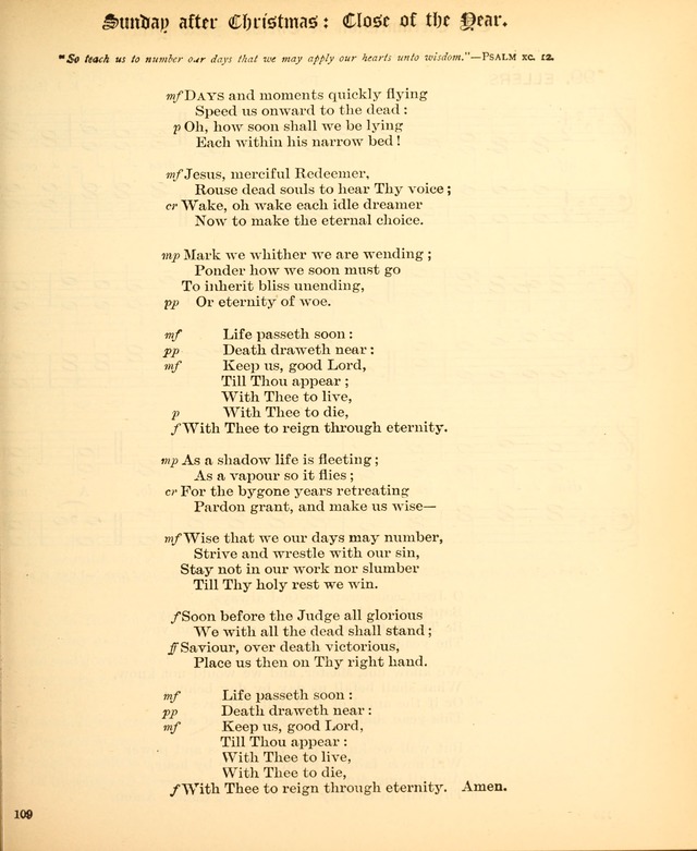 The Hymnal Companion to the Book of Common Prayer with accompanying tunes (3rd ed., rev. and enl.) page 109