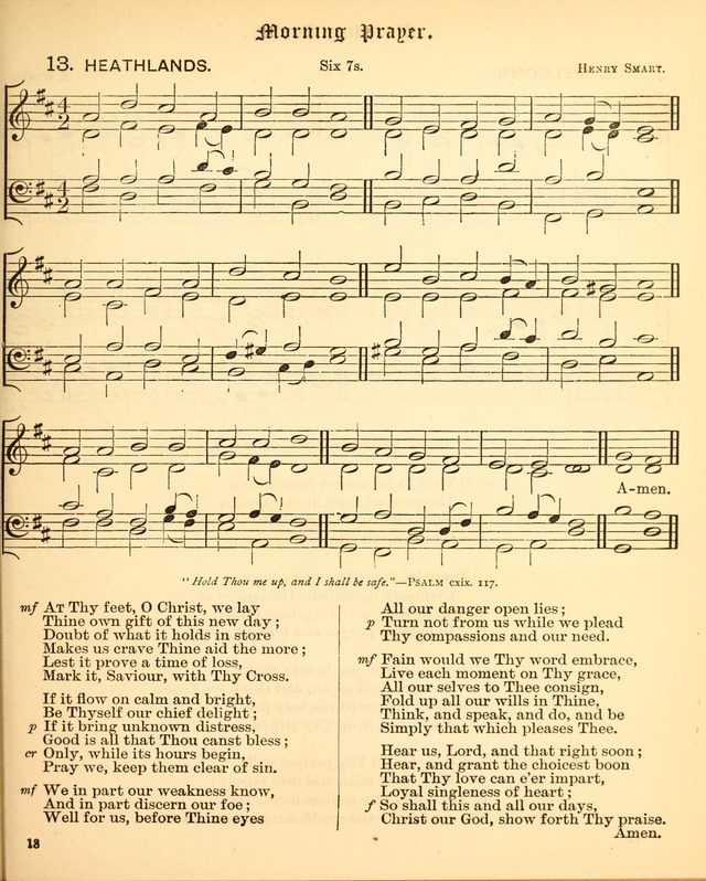 The Hymnal Companion to the Book of Common Prayer with accompanying tunes (3rd ed., rev. and enl.) page 13