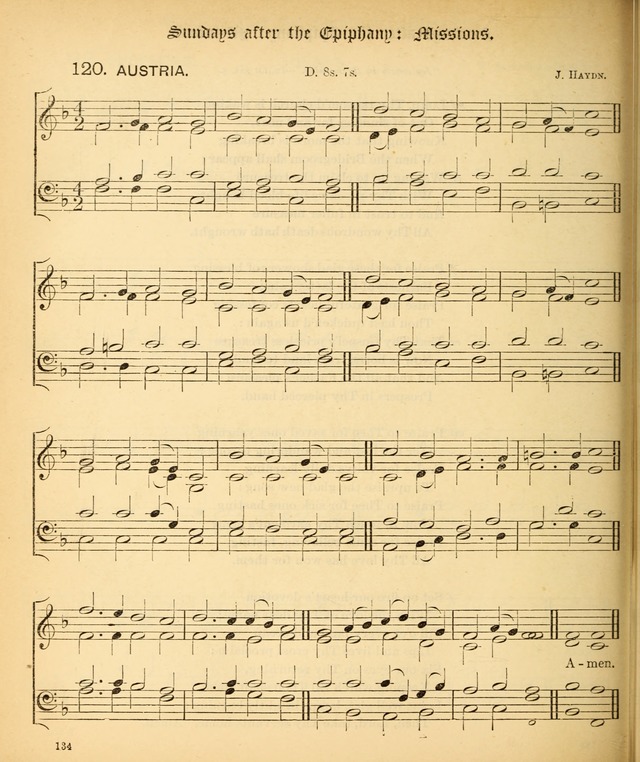 The Hymnal Companion to the Book of Common Prayer with accompanying tunes (3rd ed., rev. and enl.) page 134