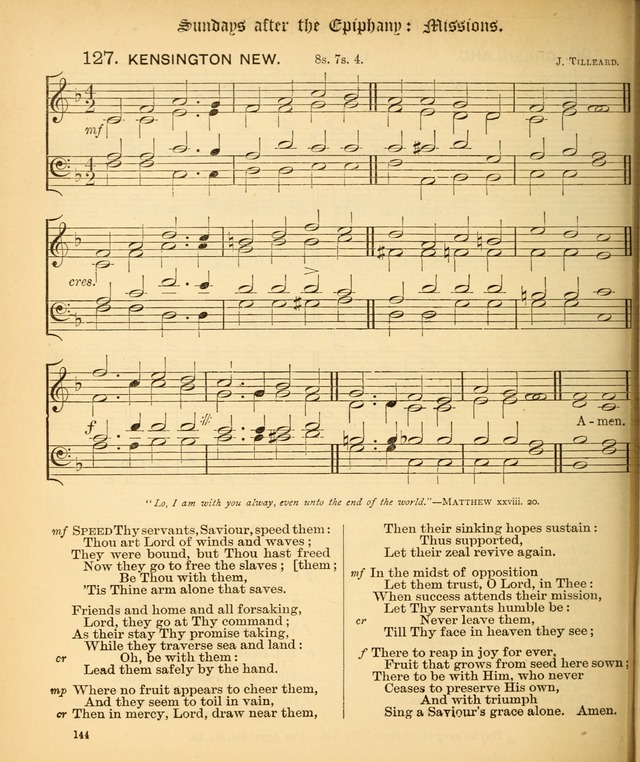 The Hymnal Companion to the Book of Common Prayer with accompanying tunes (3rd ed., rev. and enl.) page 144