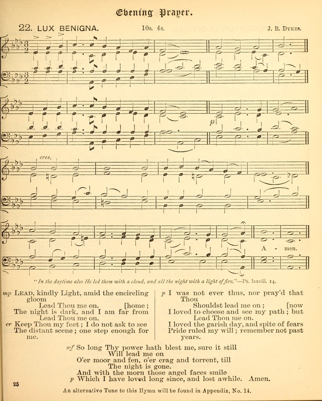 The Hymnal Companion to the Book of Common Prayer with accompanying tunes (3rd ed., rev. and enl.) page 25