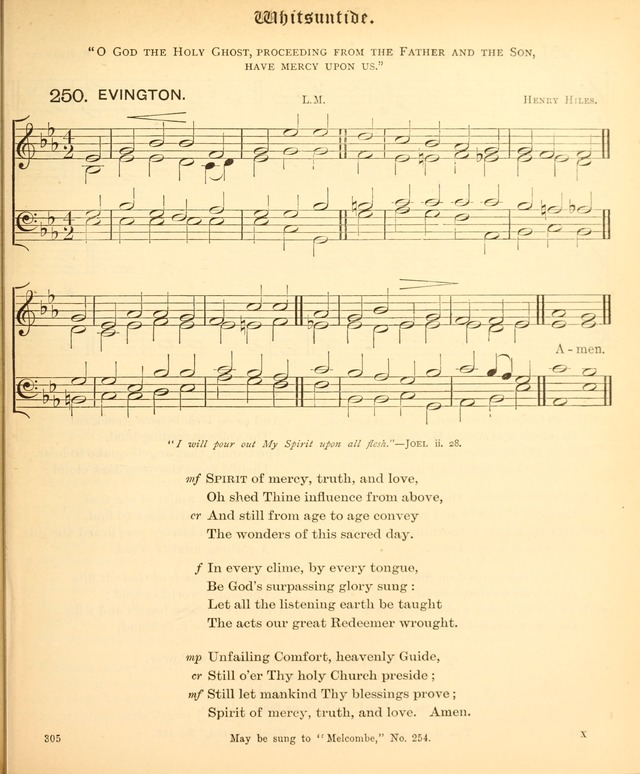 The Hymnal Companion to the Book of Common Prayer with accompanying tunes (3rd ed., rev. and enl.) page 305