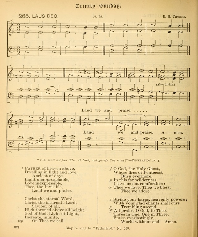 The Hymnal Companion to the Book of Common Prayer with accompanying tunes (3rd ed., rev. and enl.) page 324