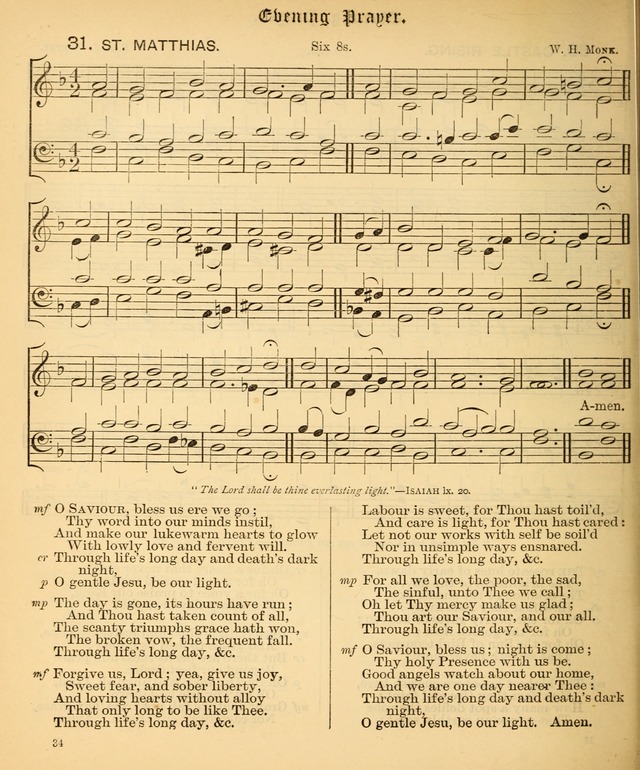 The Hymnal Companion to the Book of Common Prayer with accompanying tunes (3rd ed., rev. and enl.) page 34