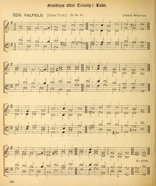 The Hymnal Companion to the Book of Common Prayer with accompanying tunes (3rd ed., rev. and enl.) page 390