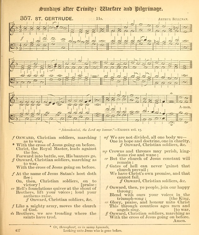 The Hymnal Companion to the Book of Common Prayer with accompanying tunes (3rd ed., rev. and enl.) page 427