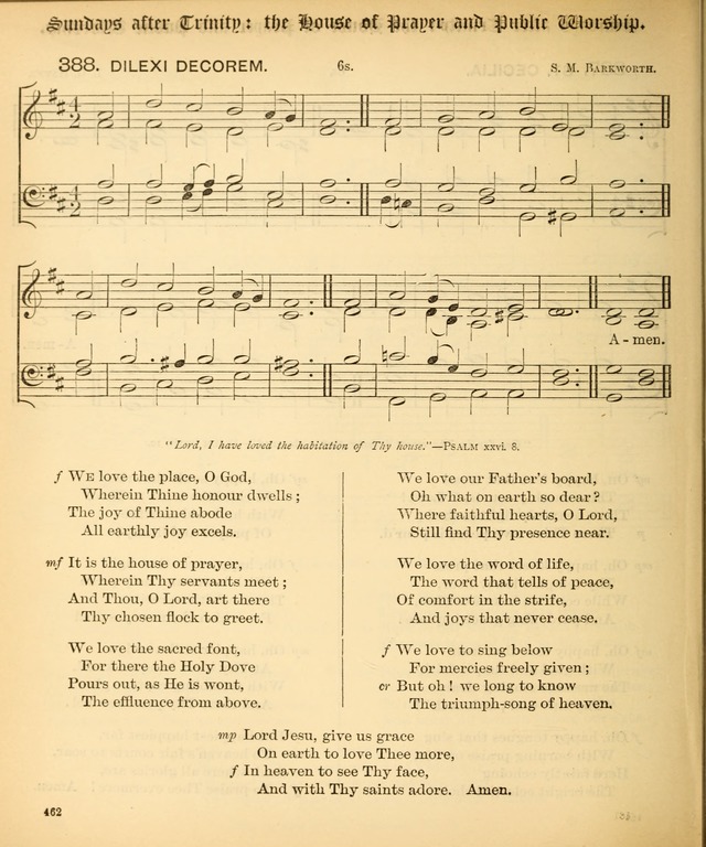 The Hymnal Companion to the Book of Common Prayer with accompanying tunes (3rd ed., rev. and enl.) page 462