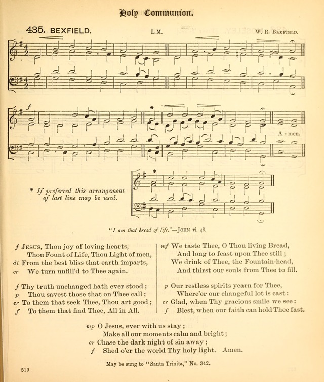 The Hymnal Companion to the Book of Common Prayer with accompanying tunes (3rd ed., rev. and enl.) page 519