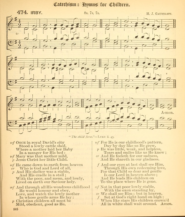 The Hymnal Companion to the Book of Common Prayer with accompanying tunes (3rd ed., rev. and enl.) page 565