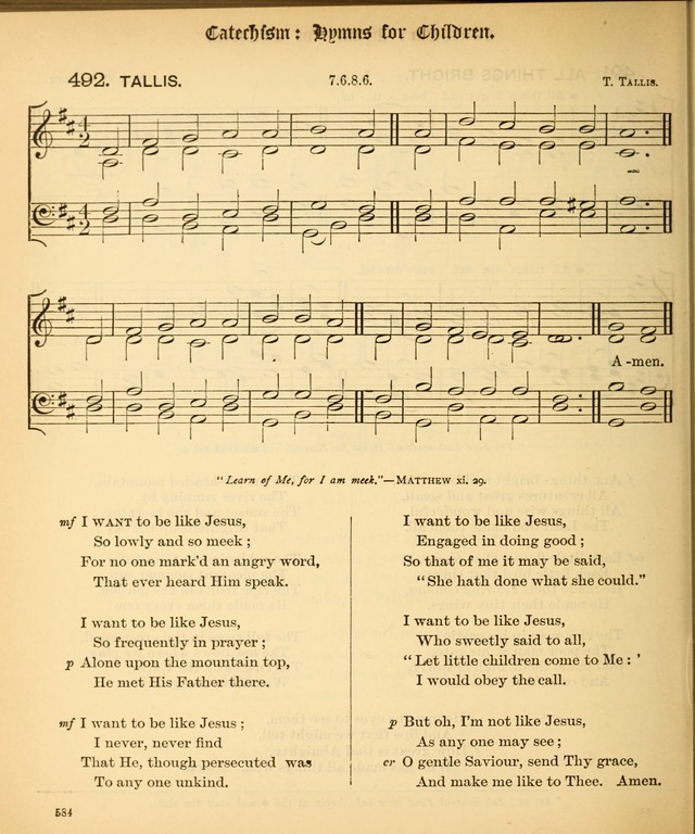 The Hymnal Companion to the Book of Common Prayer with accompanying tunes (3rd ed., rev. and enl.) page 584