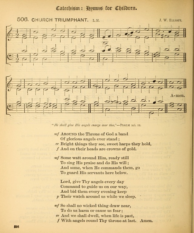 The Hymnal Companion to the Book of Common Prayer with accompanying tunes (3rd ed., rev. and enl.) page 598