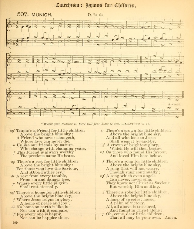 The Hymnal Companion to the Book of Common Prayer with accompanying tunes (3rd ed., rev. and enl.) page 599