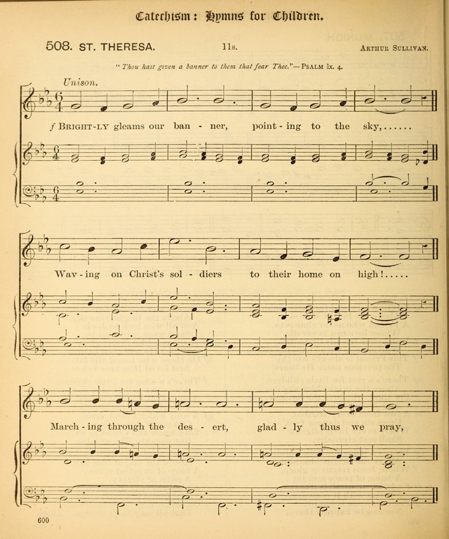 The Hymnal Companion to the Book of Common Prayer with accompanying tunes (3rd ed., rev. and enl.) page 600