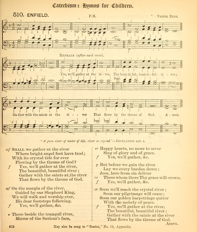 The Hymnal Companion to the Book of Common Prayer with accompanying tunes (3rd ed., rev. and enl.) page 603