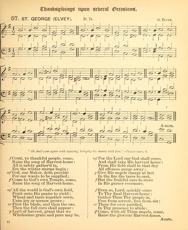 The Hymnal Companion to the Book of Common Prayer with accompanying tunes (3rd ed., rev. and enl.) page 61