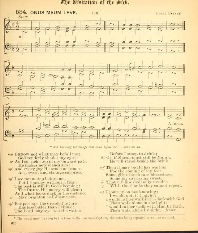 The Hymnal Companion to the Book of Common Prayer with accompanying tunes (3rd ed., rev. and enl.) page 633