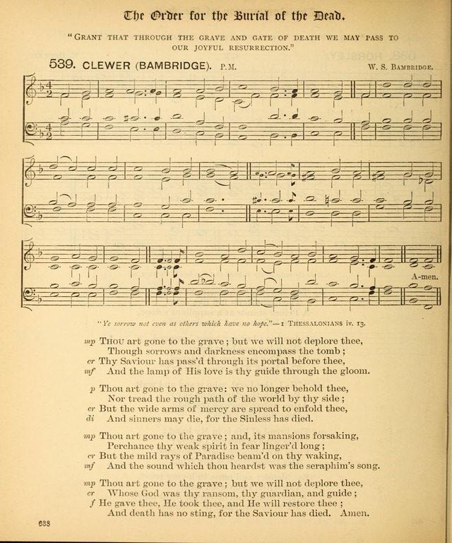 The Hymnal Companion to the Book of Common Prayer with accompanying tunes (3rd ed., rev. and enl.) page 638