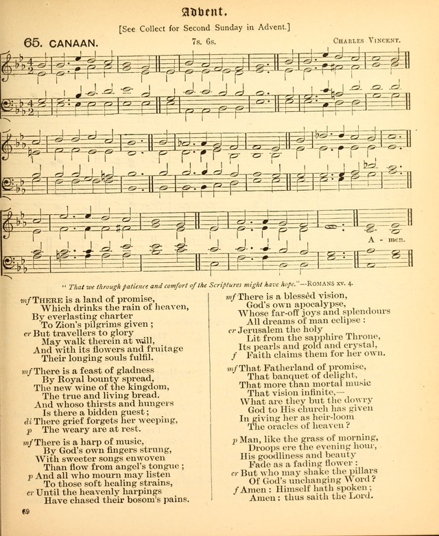 The Hymnal Companion to the Book of Common Prayer with accompanying tunes (3rd ed., rev. and enl.) page 69