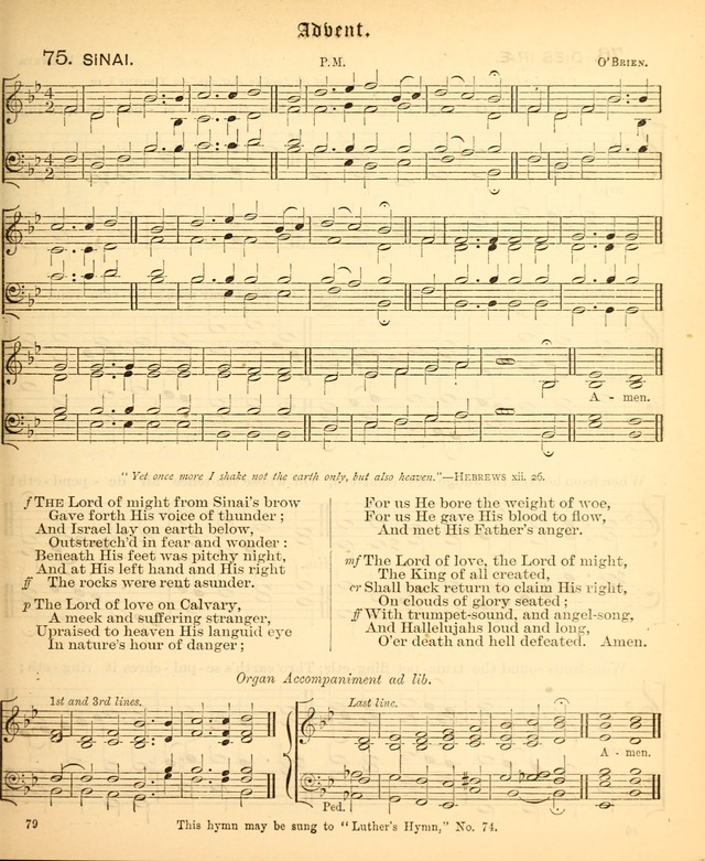 The Hymnal Companion to the Book of Common Prayer with accompanying tunes (3rd ed., rev. and enl.) page 79