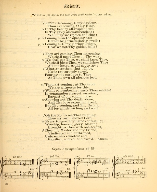 The Hymnal Companion to the Book of Common Prayer with accompanying tunes (3rd ed., rev. and enl.) page 87