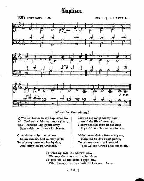 Hymns for the Children of the Church: with accompanying tunes page 159