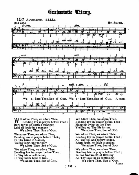 Hymns for the Children of the Church: with accompanying tunes page 197