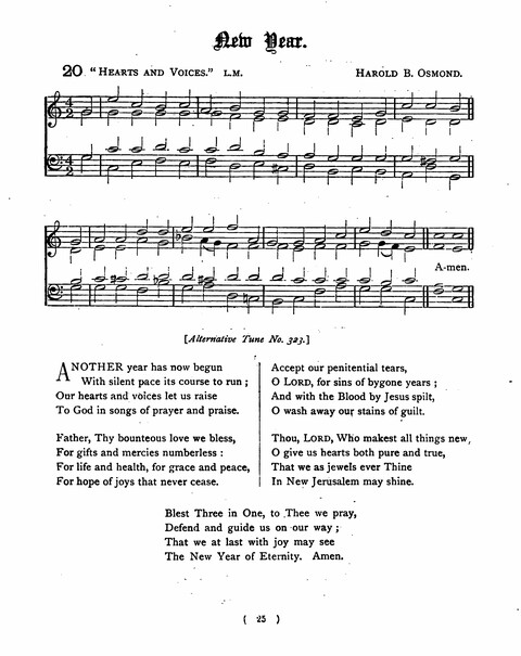 Hymns for the Children of the Church: with accompanying tunes page 25