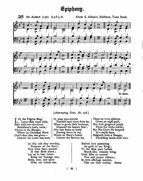 Hymns for the Children of the Church: with accompanying tunes page 32