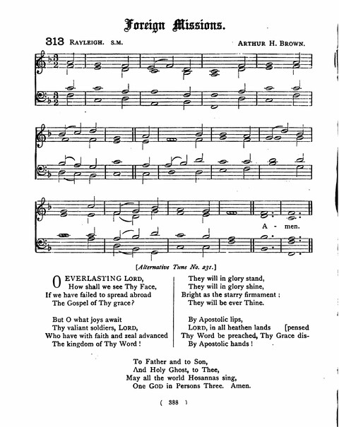 Hymns for the Children of the Church: with accompanying tunes page 388