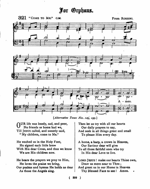 Hymns for the Children of the Church: with accompanying tunes page 399