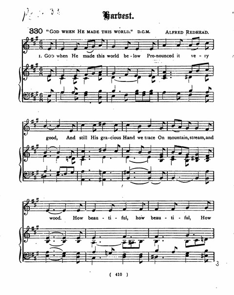 Hymns for the Children of the Church: with accompanying tunes page 410