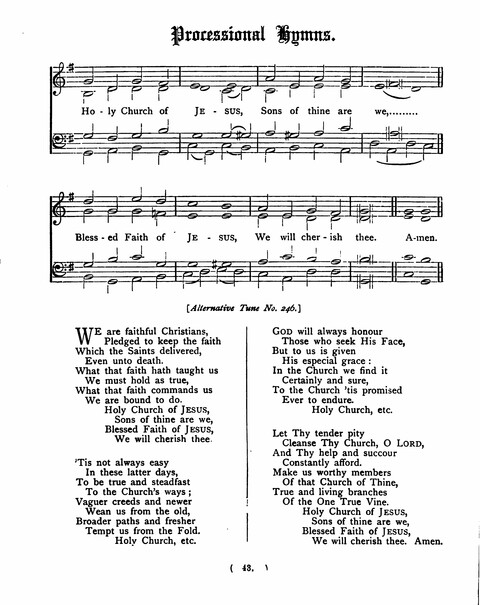 Hymns for the Children of the Church: with accompanying tunes page 437