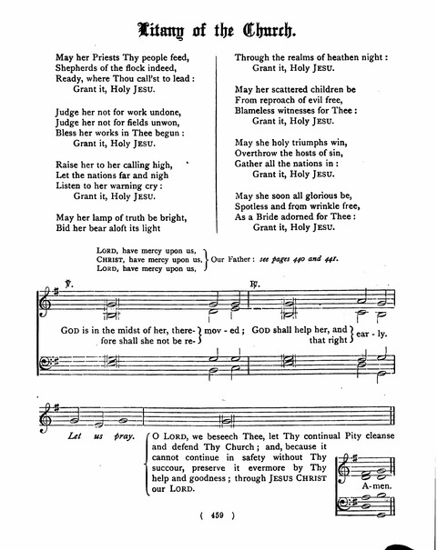 Hymns for the Children of the Church: with accompanying tunes page 459