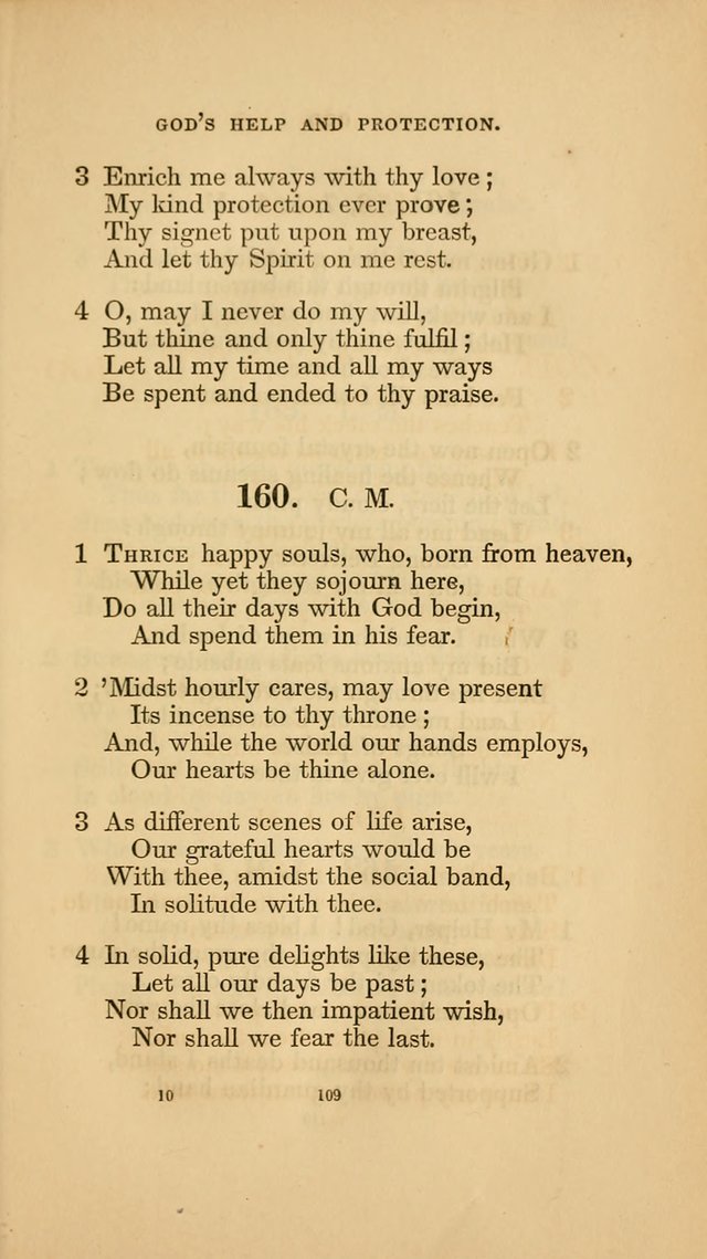 Hymns for the Church of Christ. (6th thousand) page 109