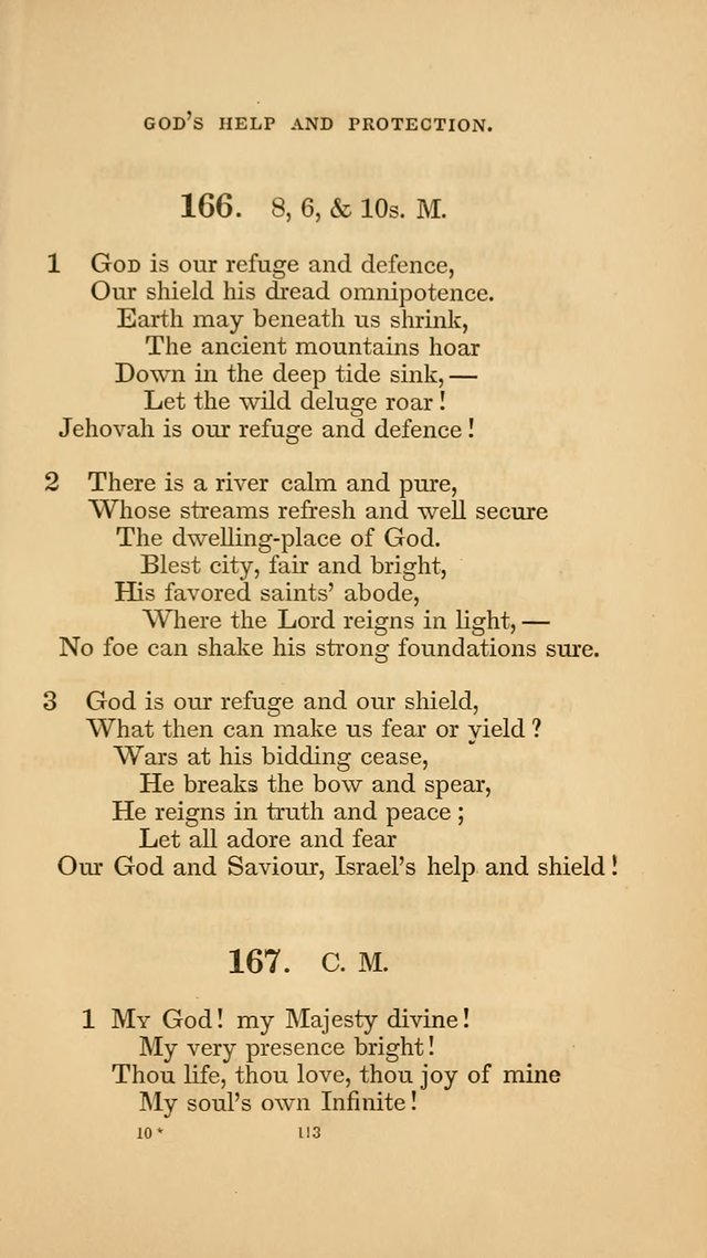 Hymns for the Church of Christ. (6th thousand) page 113