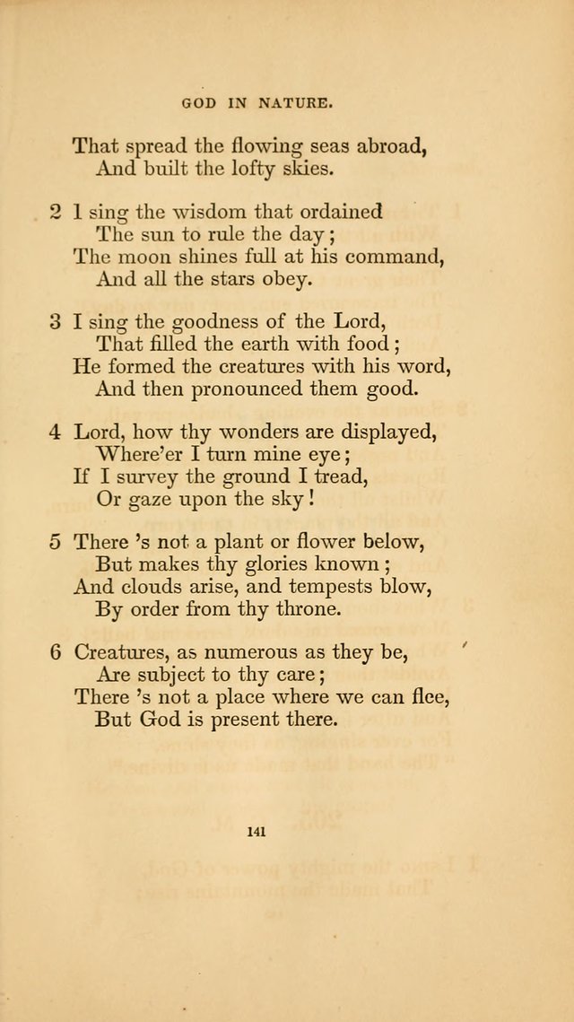 Hymns for the Church of Christ. (6th thousand) page 141