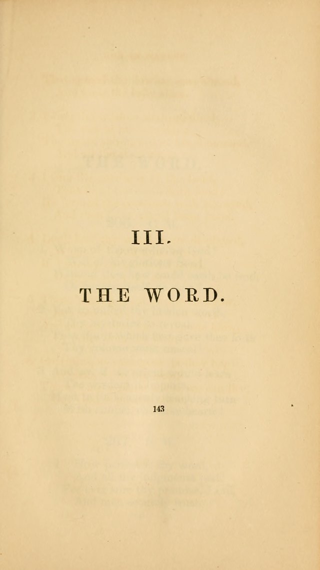 Hymns for the Church of Christ. (6th thousand) page 143