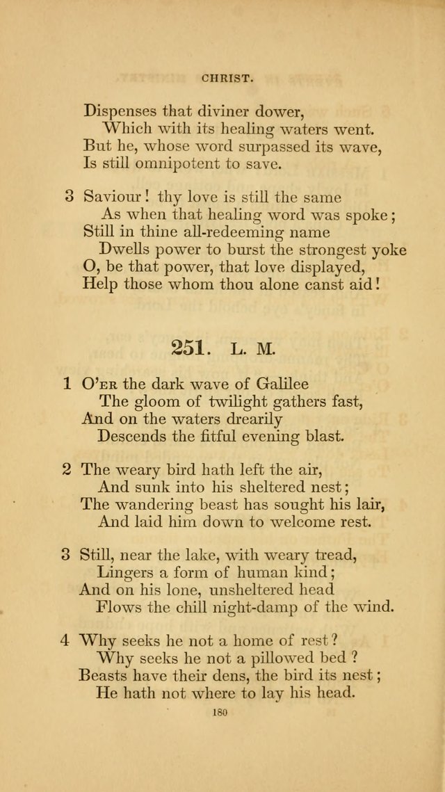 Hymns for the Church of Christ. (6th thousand) page 180