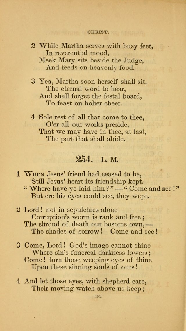 Hymns for the Church of Christ. (6th thousand) page 182