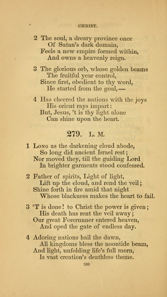 Hymns for the Church of Christ. (6th thousand) page 200