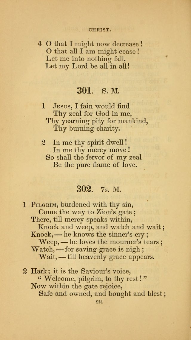 Hymns for the Church of Christ. (6th thousand) page 214