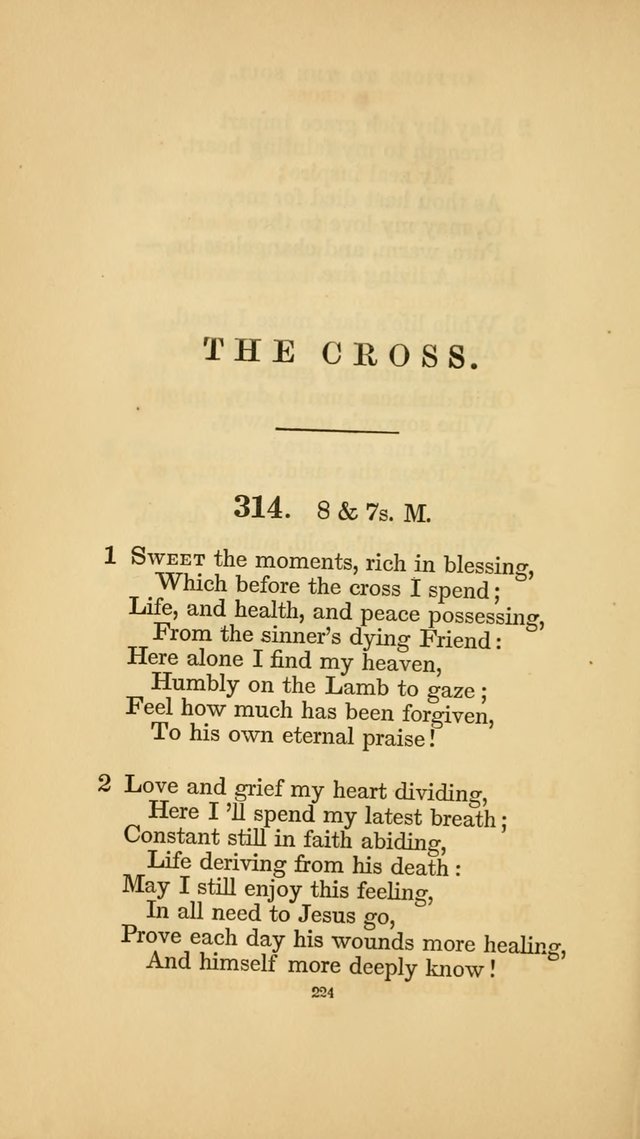 Hymns for the Church of Christ. (6th thousand) page 224