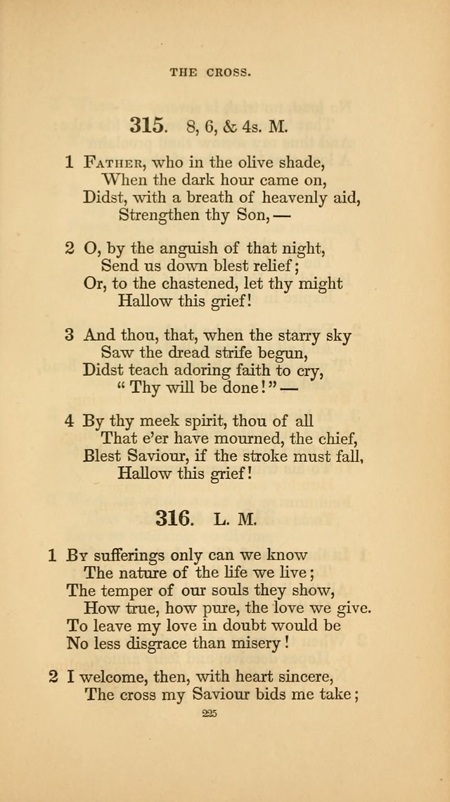 Hymns for the Church of Christ. (6th thousand) page 225