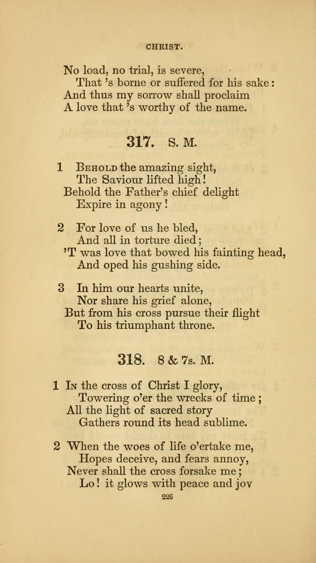 Hymns for the Church of Christ. (6th thousand) page 226