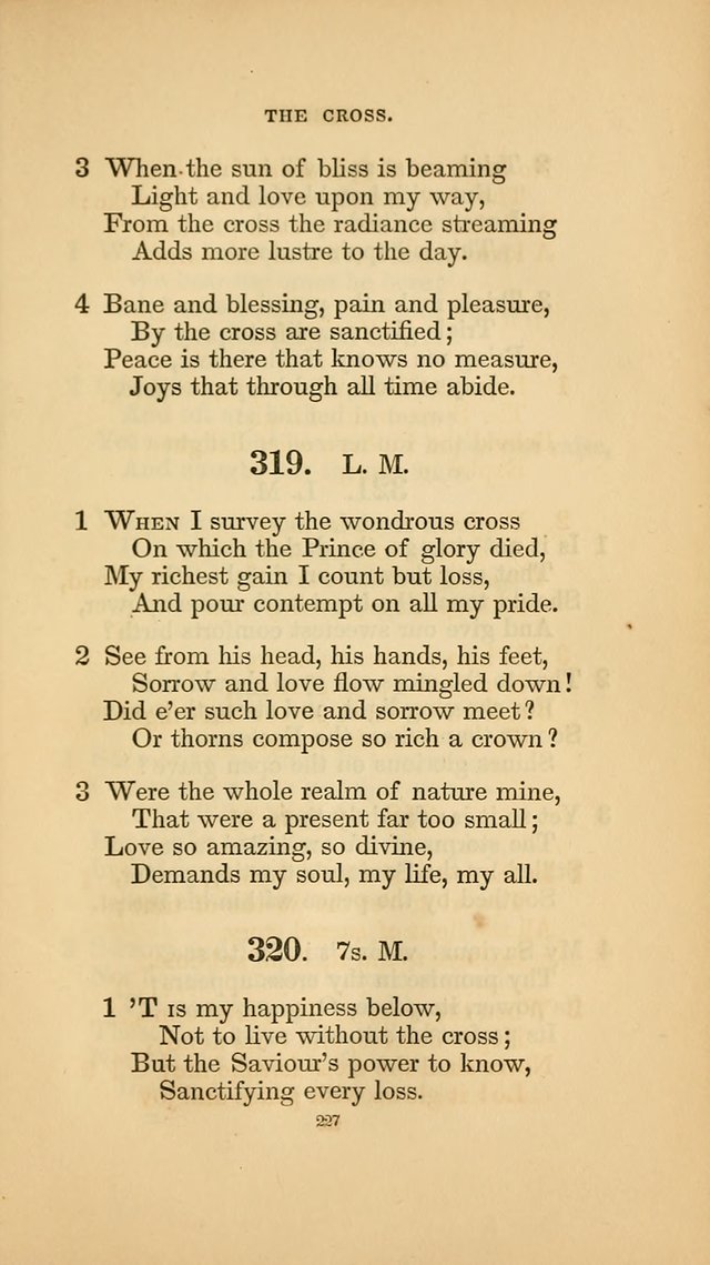 Hymns for the Church of Christ. (6th thousand) page 227