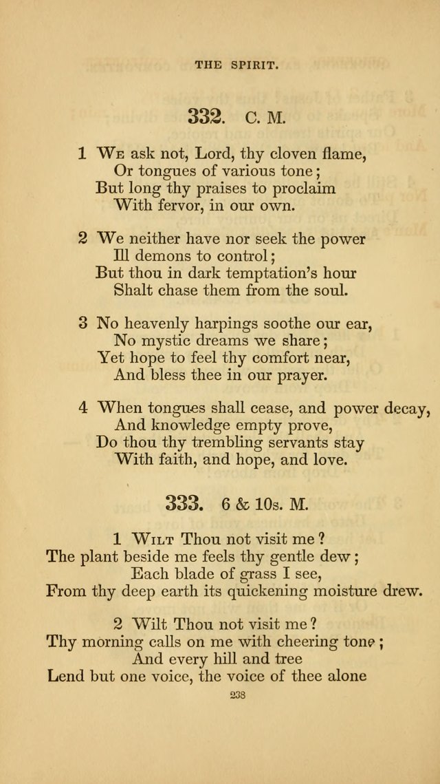 Hymns for the Church of Christ. (6th thousand) page 238