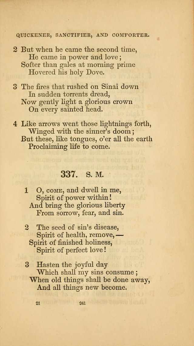 Hymns for the Church of Christ. (6th thousand) page 241