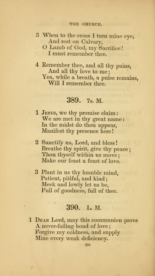 Hymns for the Church of Christ. (6th thousand) page 276