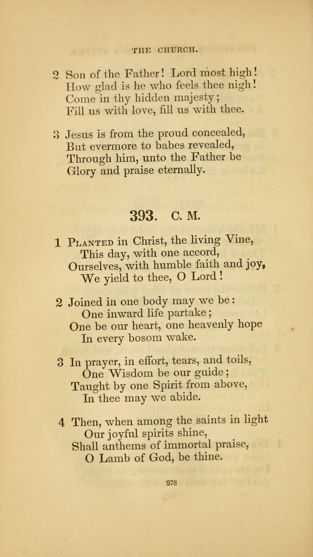 Hymns for the Church of Christ. (6th thousand) page 278